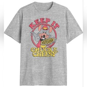 Chuck E. Cheese Men's 2XL, Keep It Cheesy, New!
